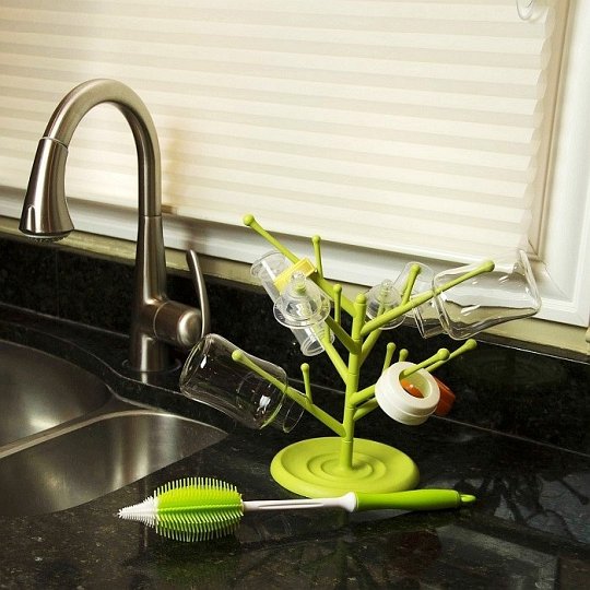 Innobaby Suszarka Stojąca na Butelki Green