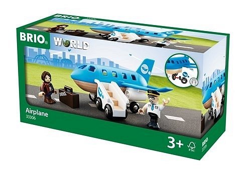 BRIO World Drewniany Samolot Pasażerski