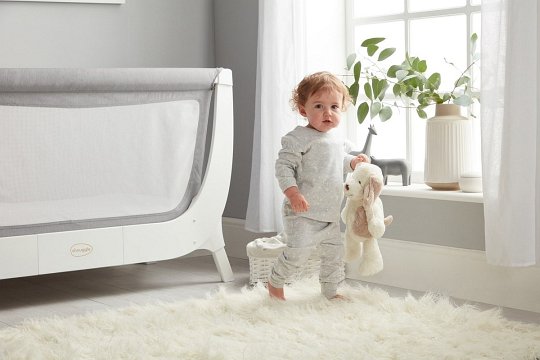 Shnuggle Zestaw do Powiększenia Łóżeczka Air Cot Kit Dove Grey