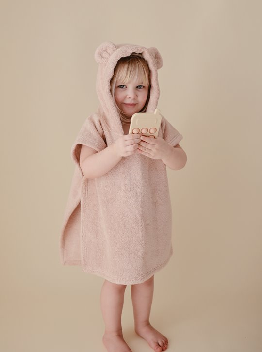 Mushie Zabawka sensoryczna Telefon Pop It Blush