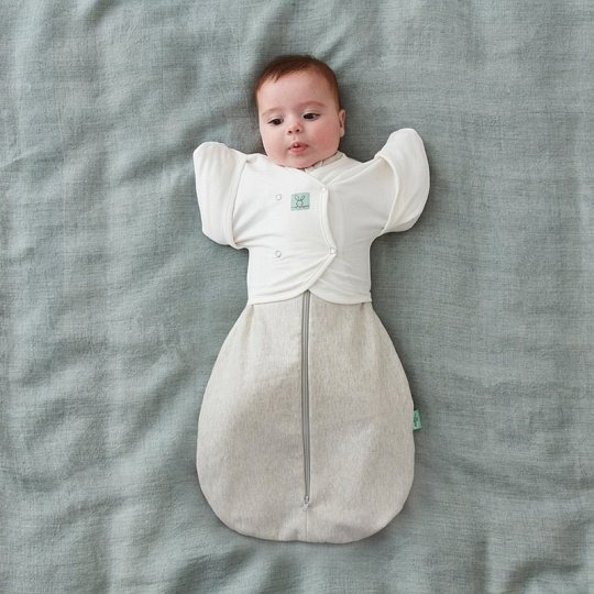 ergoPouch Kaftanik Otulacz 2w1 2-6M  0.2TOG Natural