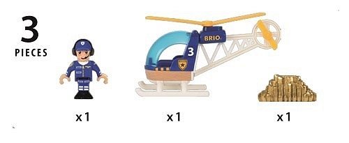 BRIO World Helikopter Policyjny