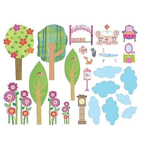 Wallies Naklejki Domek Zabaw