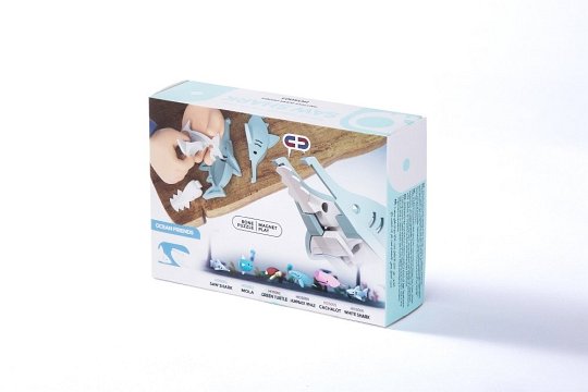 Halftoys Magnetyczna Składana Ryba Piła