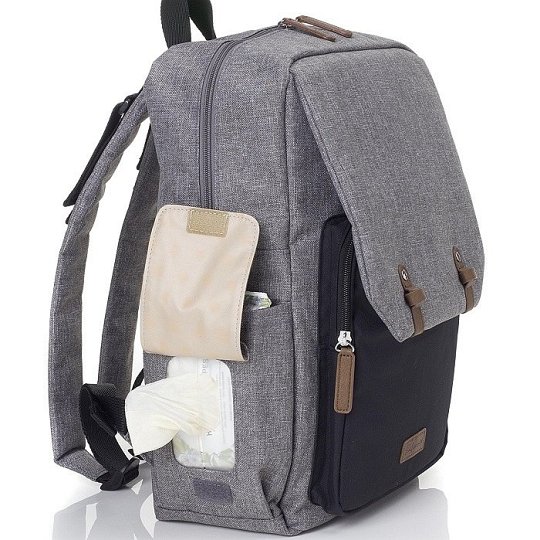 Babymel Plecak dla Taty George Black/Grey