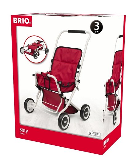 BRIO Wózek Dla Lalek Składany Sitty