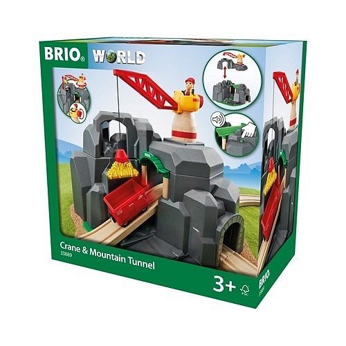 BRIO World Tunel Górski z Dźwigiem
