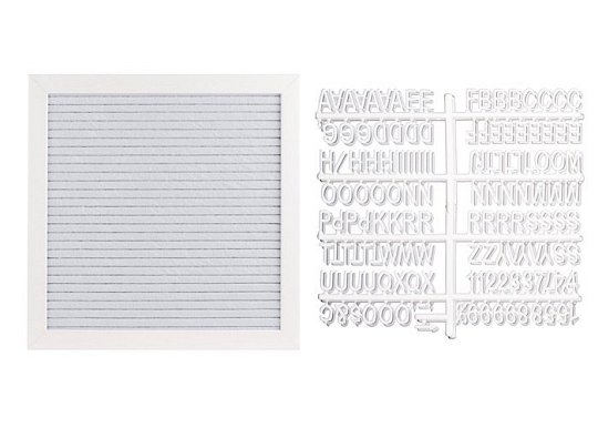 Pearhead Tablica z Literkami Gray