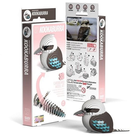 Eugy Układanka Eko 3D Ptak Kukabura