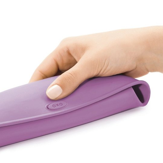 OXO Śliniak Zwijany Lilac