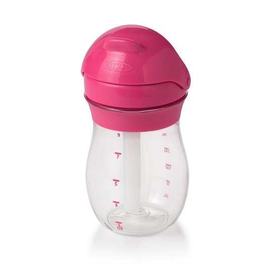 OXO Transitions Kubek ze Słomką 6m+ Pink