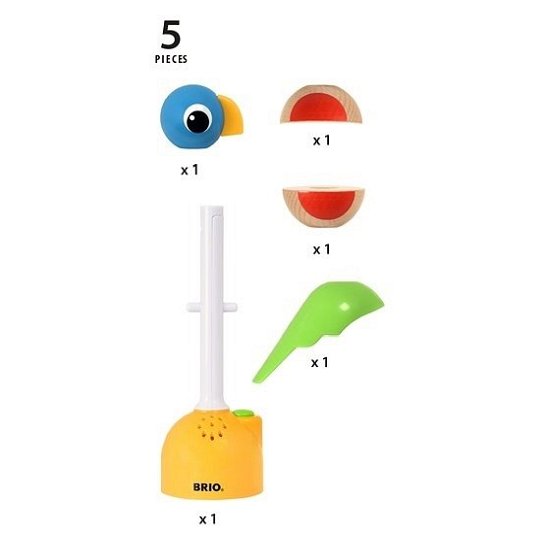 BRIO Zabawka Papuga Nagrywaj i Graj