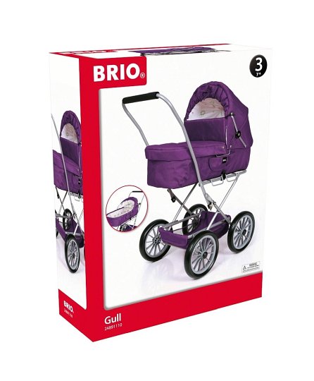 BRIO Wózek Dla Lalek Fioletowy