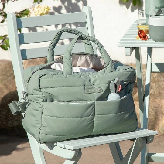 Done by Deer Torba do Wózka z Przewijakiem Pikowana Papaya 24L