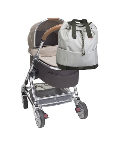 Babymel Eco Plecak dla Mamy Tap N Tail Gre