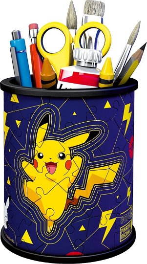 Ravensburger Puzzle 3D Przybornik na Biurko Pikachu 54 el.