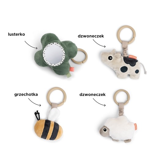 Done by Deer Mata Edukacyjna dla Niemowlaka Tiny Farm Powder