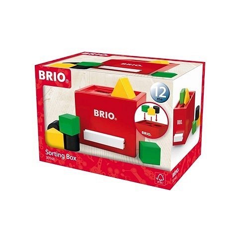 BRIO Drewniany Sorter Kształtów Retro