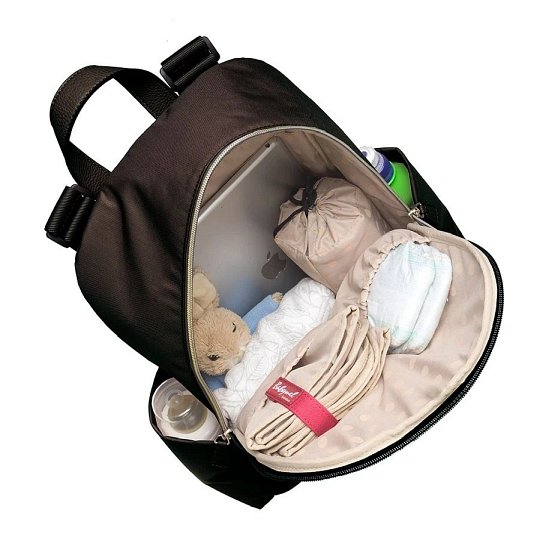 Babymel Plecak z Ekoskóry Gabby Black