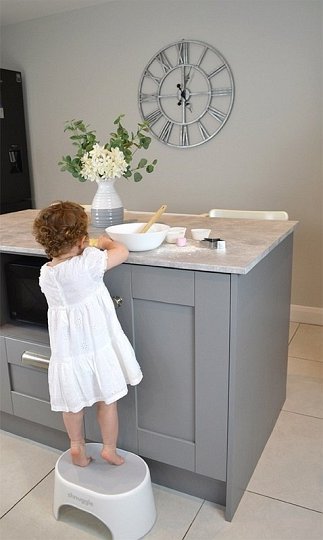 Shnuggle Podest dla Dzieci White