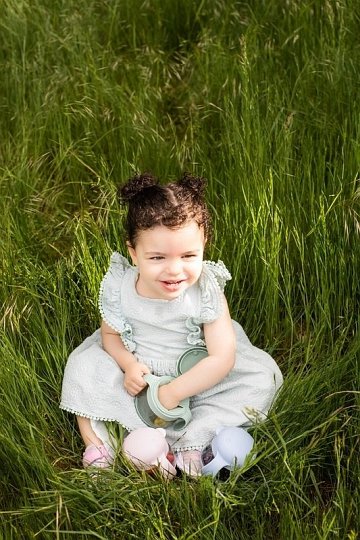 Ubbi Pojemnik na Przekąski Tweat 2 szt. Sage/Blush Pink