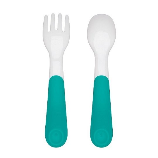 OXO Sztućce Plastikowe w Etui 12m+ Teal