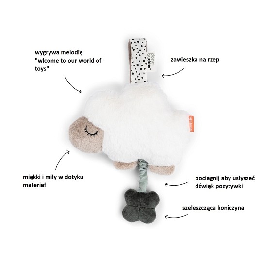 Done by Deer Pozytywka dla Niemowlaka Owieczka Sheepy Sand