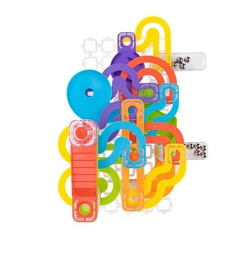 Fat BrainToy Zestaw Konstruktorski Kulodrom Trestle Tracks