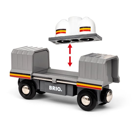 BRIO World Pociągi Świata - Pociąg Santa Fe w USA