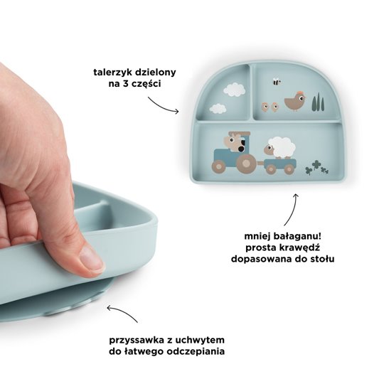 Done by Deer Talerzyk z Przyssawką i Podziałką