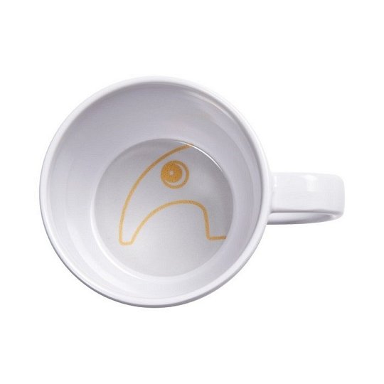 Done by Deer Contour Kubek Grey Gold