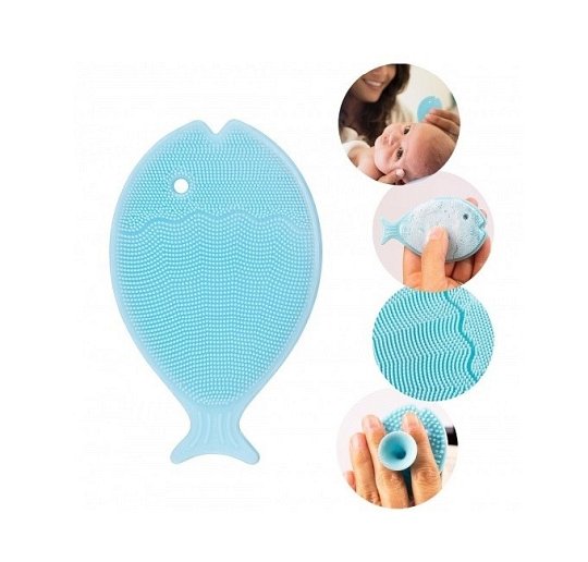 Innobaby Myjka Silikonowa Mini Rybka Aqua