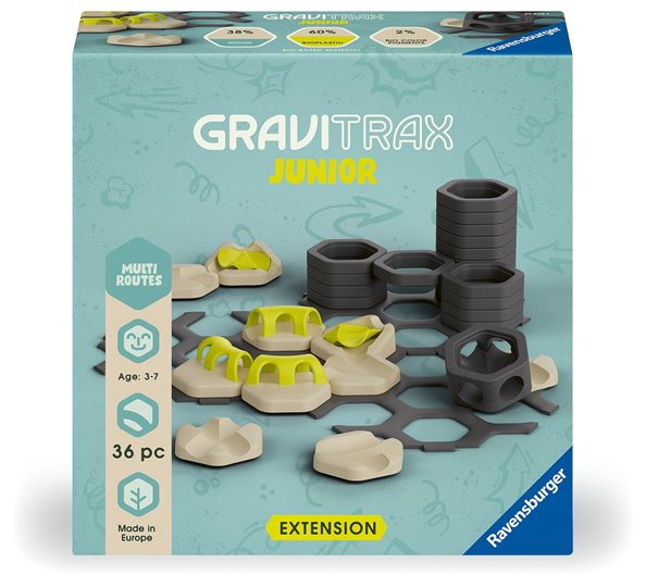 GraviTrax Junior Zestaw Uzupełniający Multi Routes 36el.