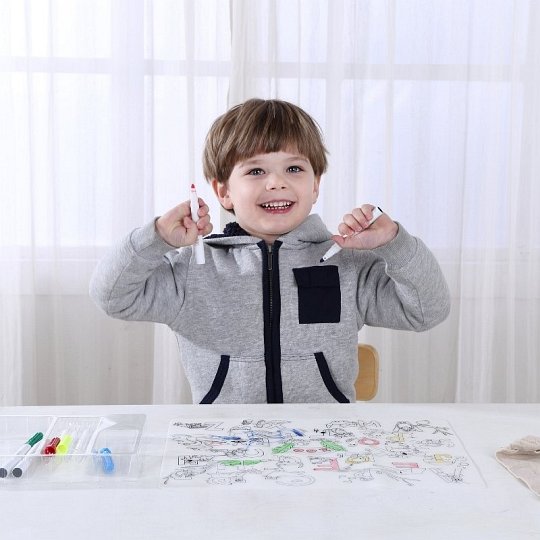 Mombella Podkładka na Stół + Mazaki Ulica