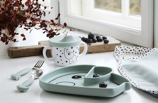 Done by Deer Happy Dots Śliniak Powder