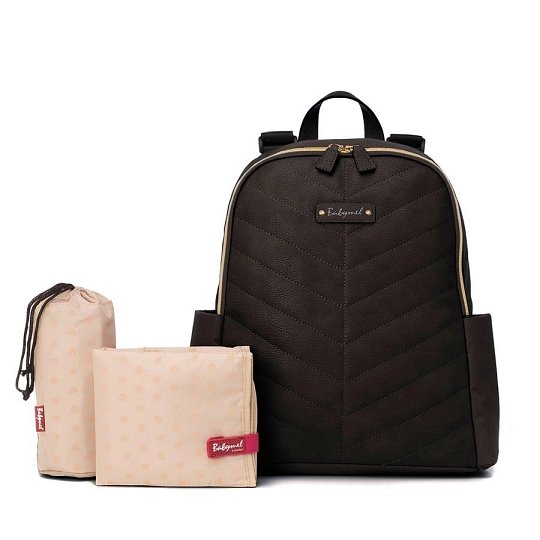 Babymel Plecak z Ekoskóry Gabby Black