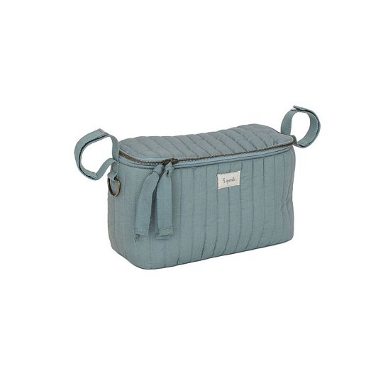 3 Sprouts Organizer Do Wózka Quilted Solid Green