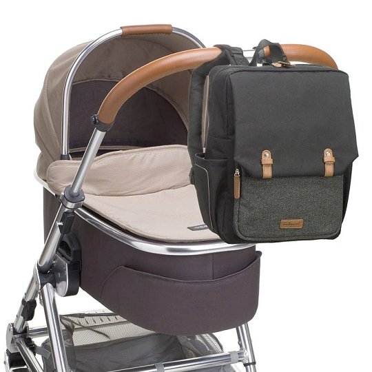Babymel Plecak dla Taty George Black/Tweed