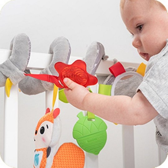 Benbat Spirala edukacyjna zabawka do łóżeczka i wózka