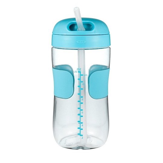 OXO Bidon ze Słomką 9+ Aqua 325 ml