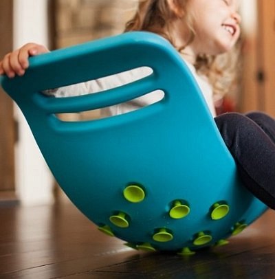 Fat Brain Toy  Bujawka Teeter Popper Zielona