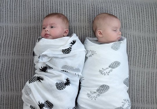 Mama Designs Otulacz Muślinowy 2szt Pineap