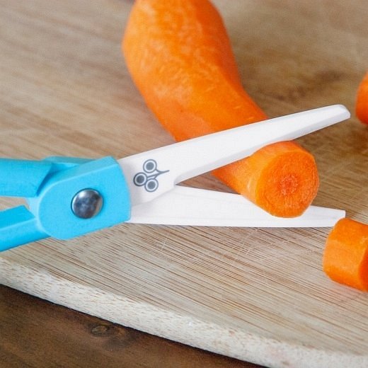 ZoLi Nożyczki Ceramiczne do Żywności Lilac