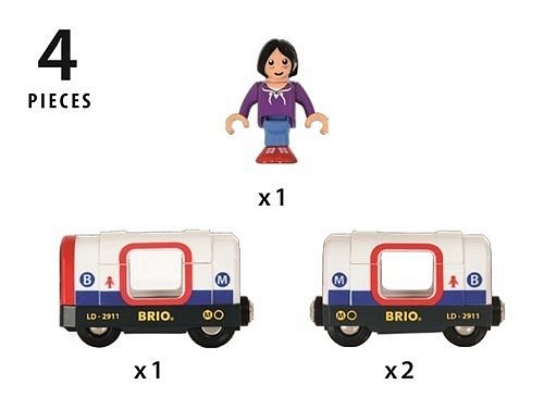 BRIO World Metro – Światła i Dźwięk