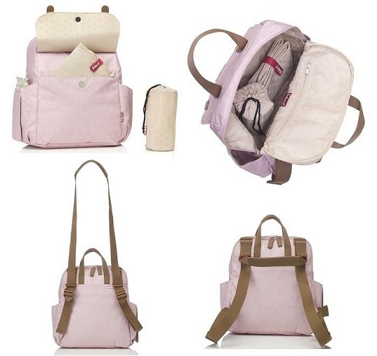 Babymel Torba Plecak Robyn Dusty Pink