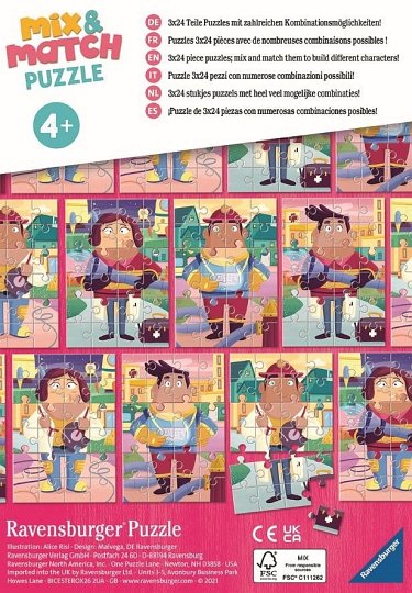 Ravensburger Mix&Match Puzzle Zawody