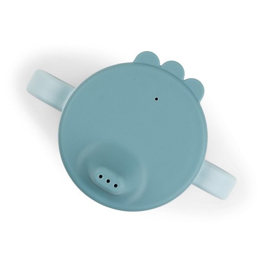 Done by Deer Kubek z Ustnikiem Foodie Happy Dots Blue