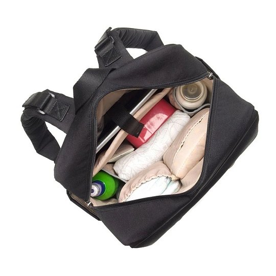 Babymel Plecak dla Taty George Black/Tweed