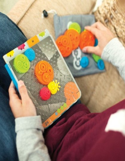 Fat Brain Toy Łamigłówka Kółka Zębate Crankity