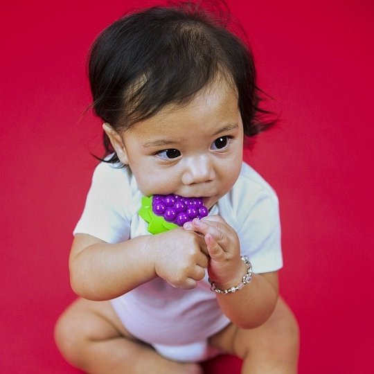 Baby Banana Gryzak Silikonowy Winogrono